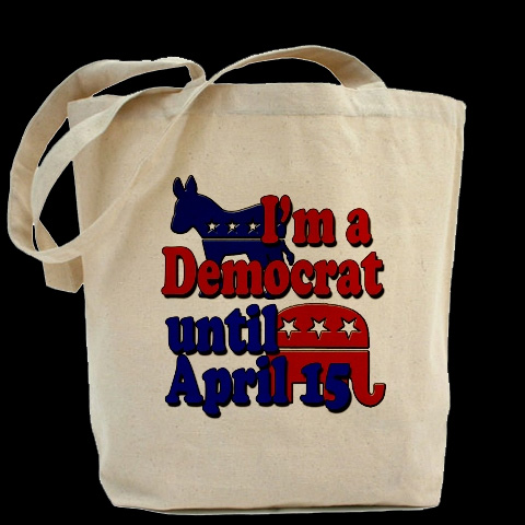 I'm a Democrat until April 15