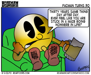 5 22 10 Bearman Cartoon PacMan 30