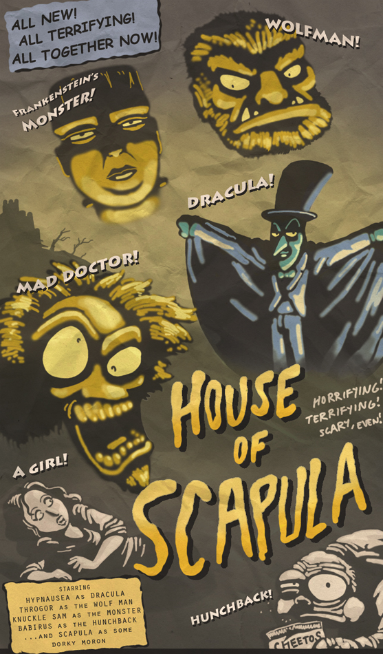 house_of_scapula House of Scapula Aidan Casserly for beartoons