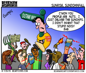 7 26 10 Bearman Cartoon SunChips Packaging