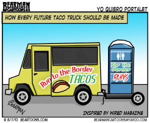 8 11 10 Bearman Cartoon Wired Magazine Taco Truck Future