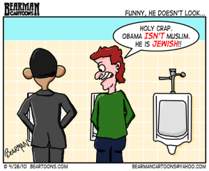 9-26-10-Bearman-Cartoons-Obama Muslim 9-26-10-Bearman-Cartoons-Obama Muslim