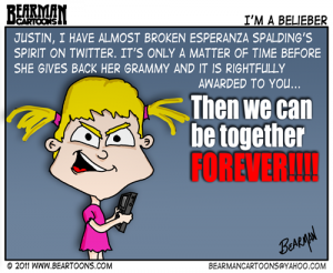 2-23-11-Bearman-Cartoon-Justin Bieber Fan 2-23-11-Bearman-Cartoon-Justin Bieber Fan