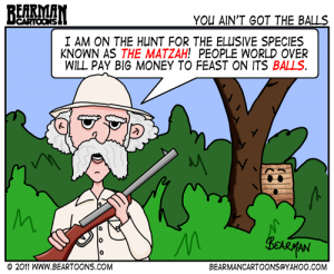 4-20-11-Bearman-Cartoon-Matzah Balls Passover