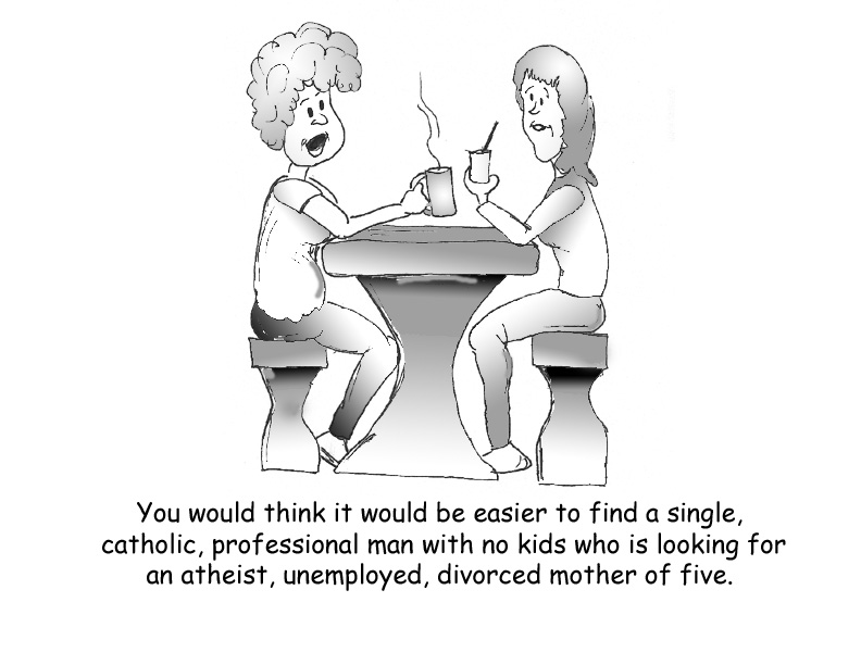 Internet Dating Complaints by Bearman Cartoons