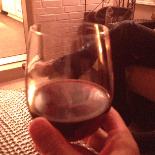 Wine Glass Flixel Animated Gif