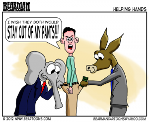 6-17-12-Bearman-Cartoon-Republican Democrats in my Pants