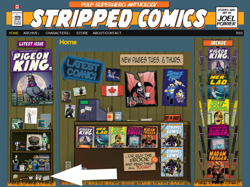 Stripped-Comics-Joel-Poirie Stripped Comics Joel Poirier